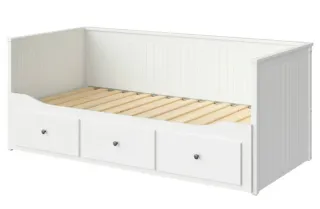 Cama divan extensible IKEA Hemnes 200x80 + 2 colch