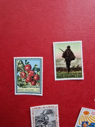 Serie francobolli Repubblica Italiana