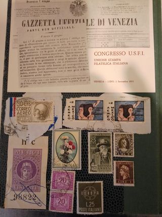 Collezione francobolli Italia e estero