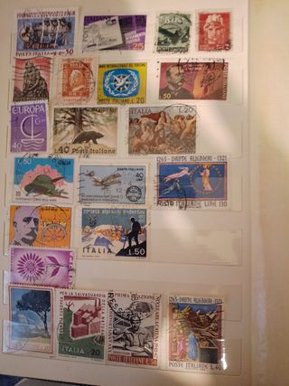 Collezione francobolli Italia e estero