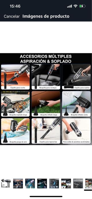 Aspiradora de mano Multifunción 4 en 1 HYCHIKA