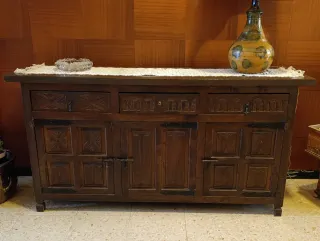 Mueble de entrada madera 55 años