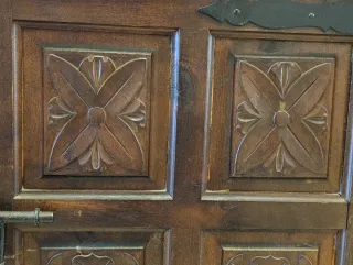 Mueble de entrada madera 55 años