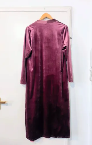 Kimono largo morado talla L