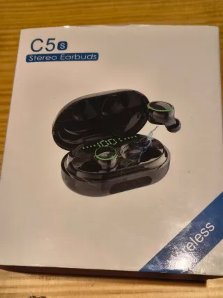 Auricolari Wireless C5s Nero