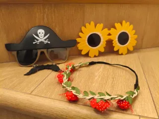 Occhiali Pirata e Girasole