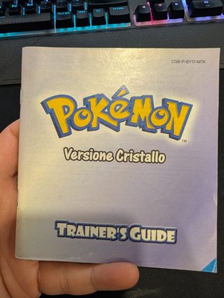 Pokemon Versione Cristallo Game Boy Originale ITA