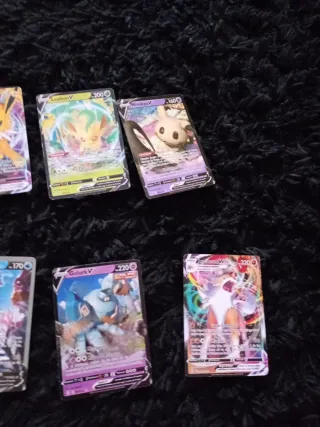 Cromos Pokémon V y VMAX