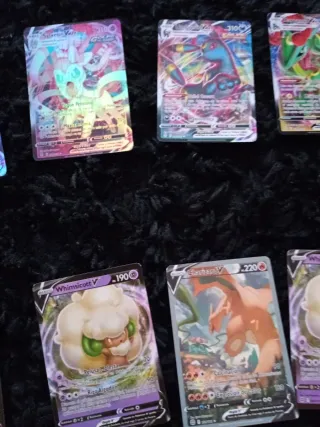 Cromos Pokémon V y VMAX