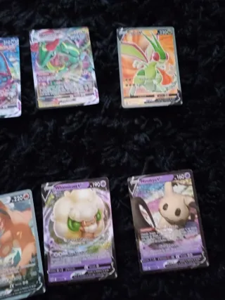 Cromos Pokémon V y VMAX