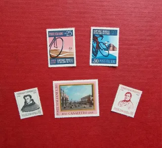 Serie francobolli Repubblica italiana