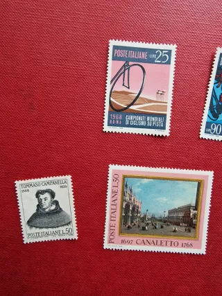 Serie francobolli Repubblica italiana