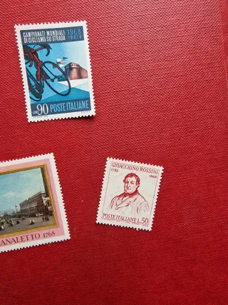 Serie francobolli Repubblica italiana