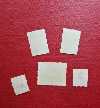 Serie francobolli Repubblica italiana