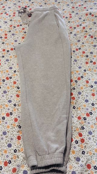 Pantalón chándal Zara Beige Talla S