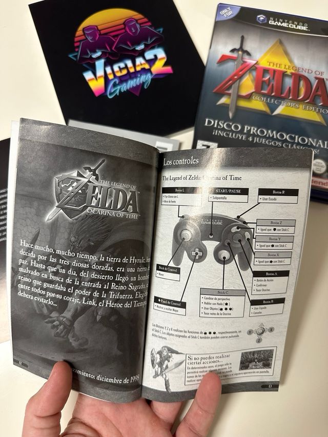 Edição Colecionador de The Legend of Zelda para GameCube