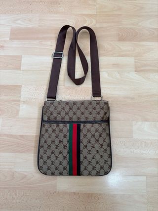 Borsa a spalla Gucci Beige Multicolore