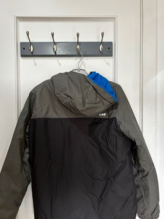 Abrigo de nieve Wedze negro y gris