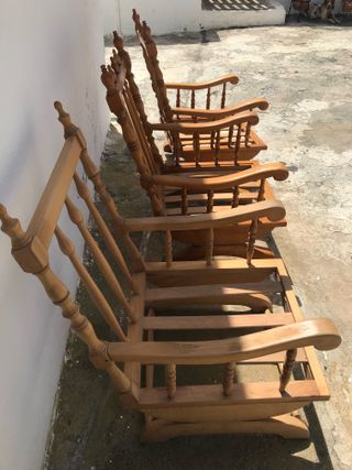 Gratis 3 Sillones de madera