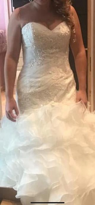 Vestido de Novia Estilo sirena con cola
