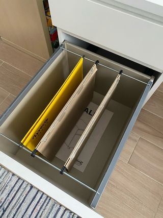 Cajonera Archivador Malm Ikea Blanca