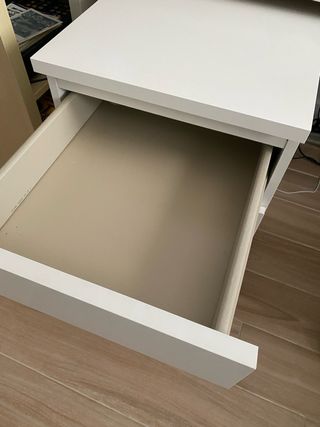 Cajonera Archivador Malm Ikea Blanca