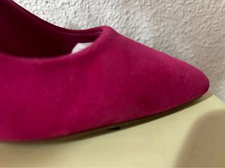 Zapatos tacón buganvilla