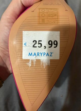 Zapatos tacón buganvilla