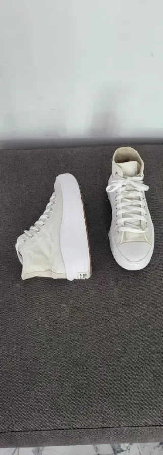 Converse blancas talla 37.5