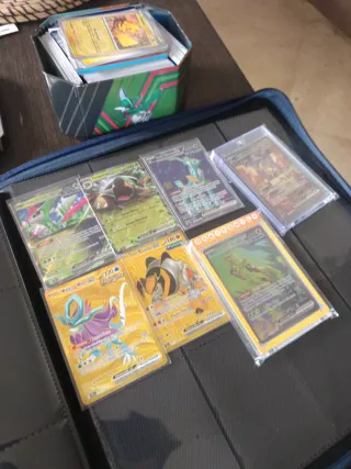 Lote Cartas Pokémon Temporal Forces Raging Bolt