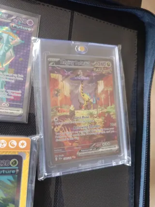 Lote Cartas Pokémon Temporal Forces Raging Bolt