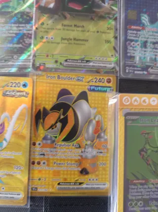 Lote Cartas Pokémon Temporal Forces Raging Bolt