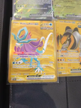 Lote Cartas Pokémon Temporal Forces Raging Bolt