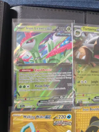Lote Cartas Pokémon Temporal Forces Raging Bolt