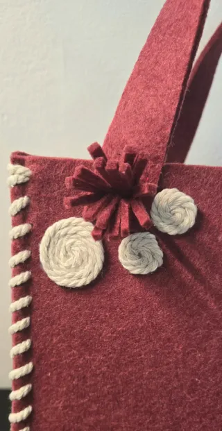 Borsa Shopper in Feltro Artigianale