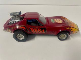 Scalextric Exin Chevrolet Corvette Rojo
