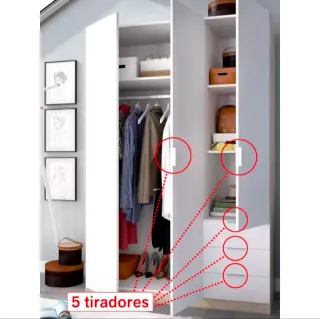 Armario nuevo a estrenar – en su embalaje