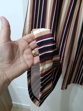 Pantaloni palazzo a righe