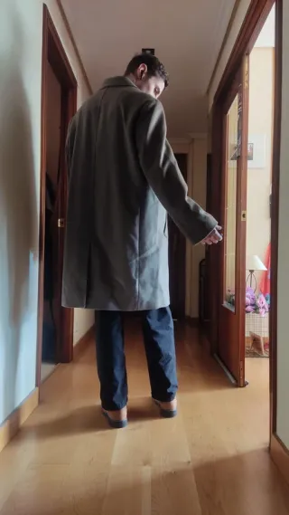 Abrigo Largo Marrón Claro H&M