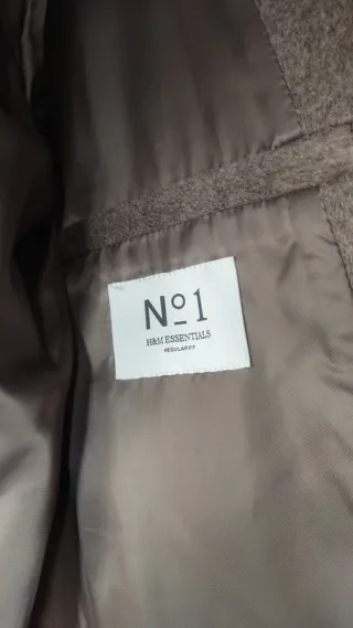 Abrigo Largo Marrón Claro H&M