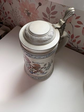 Jarra Cerveza Cerámica Alemana