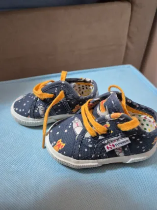 Superga bimbo sneakers con razzi