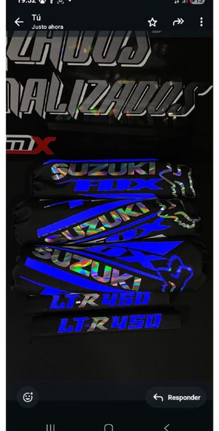 Protectores Amortiguadores Personalizados quad