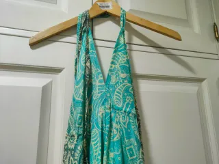 VESTIDO BOHO - Vestido largo turquesa