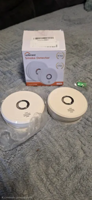 2 Detectores de Humo Safenest