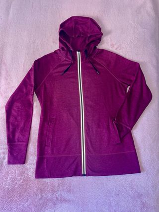 Chaqueta Deportiva Morada Talla M