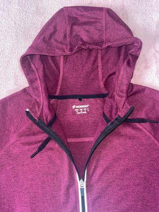 Chaqueta Deportiva Morada Talla M