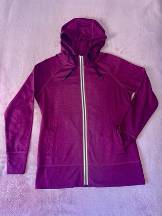 Chaqueta Deportiva Morada Talla M