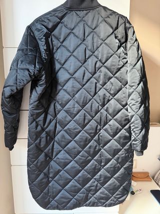 Abrigo Desigual acolchado negro