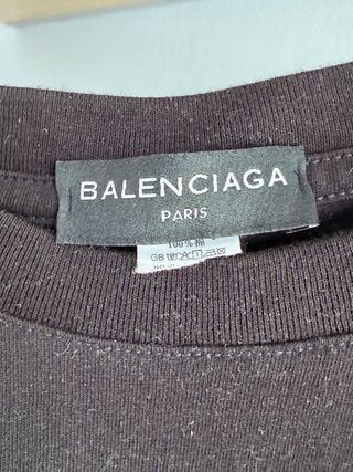 Camiseta Balenciaga Negra